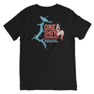 OSC Pin-Up Girl Sitting V-Neck