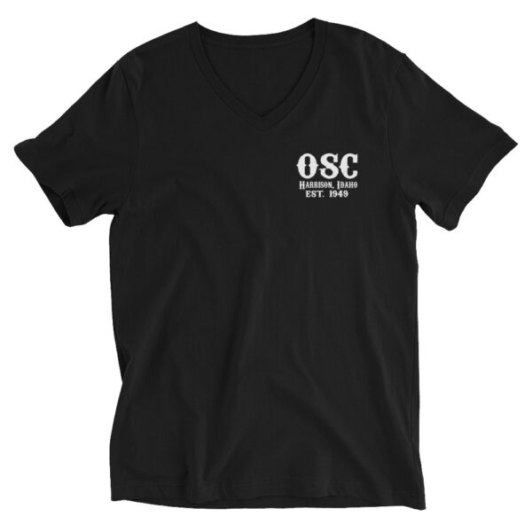 OSC Pin-Up Girl Standing V-Neck - Image 3